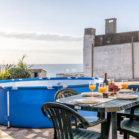 Apartment Casa Da Legua - Panoramic Ocean View With Terrace Pool Pataias