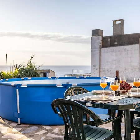 아파트 Casa Da Legua - Panoramic Ocean View With Terrace Pool 파타이아스